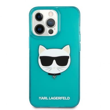 Karl Lagerfeld iPhone 13 Pro Deksel Fluo Blå