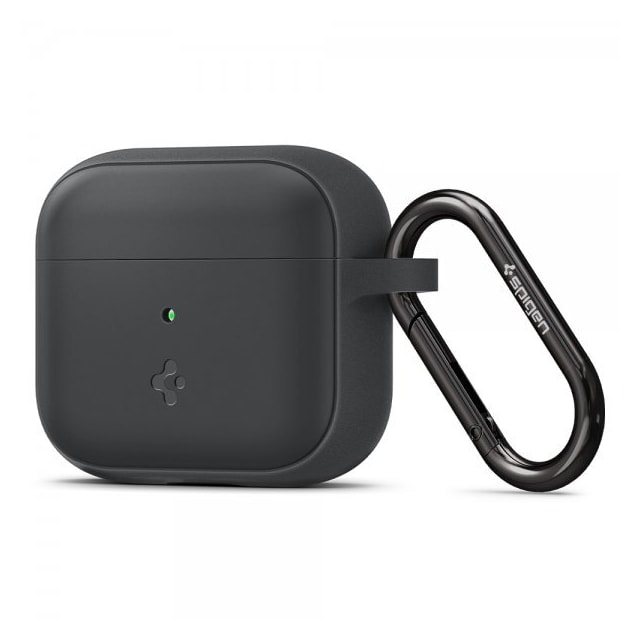 Spigen AirPods 3 Deksel Silicone Fit Charcoal