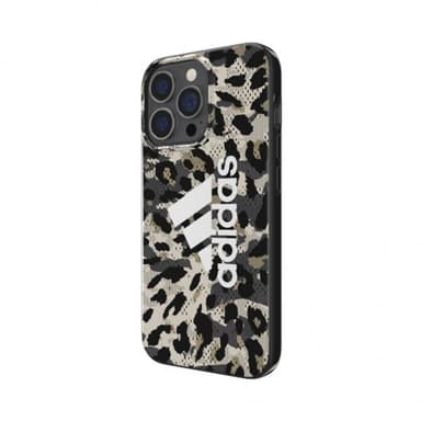 Adidas iPhone 13 Pro Deksel Snap Case Leopard Beige