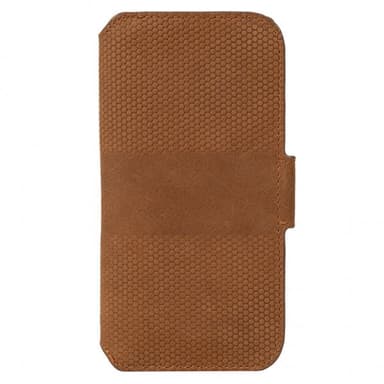 Krusell iPhone 13 Mini Etui Leather PhoneWallet Cognac