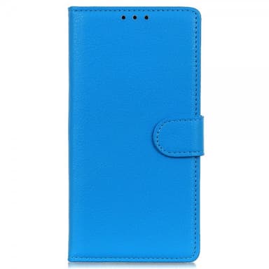 Nordic Covers iPhone 13 Pro Max Etui Litchi Blå