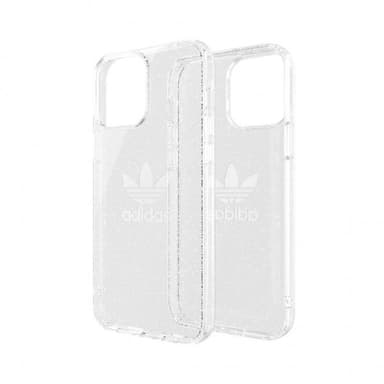 Adidas iPhone 13 Pro Max Deksel Protective Clear Case Glitter Klar