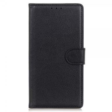 Nordic Covers iPhone 13 Pro Max Etui Litchi Raven Black