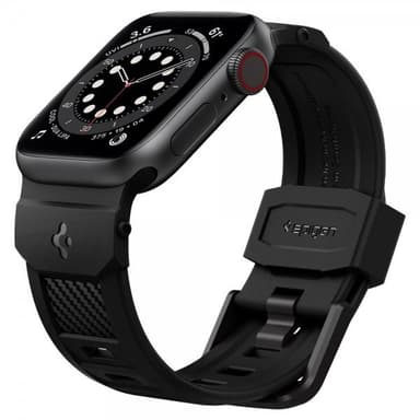 Spigen Apple Watch 38/40/41mm Armbånd Rugged Band Matte Black
