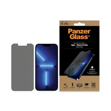 iPhone 13 Pro Max Skjermbeskytter Standard Fit Case Friendly Privacy