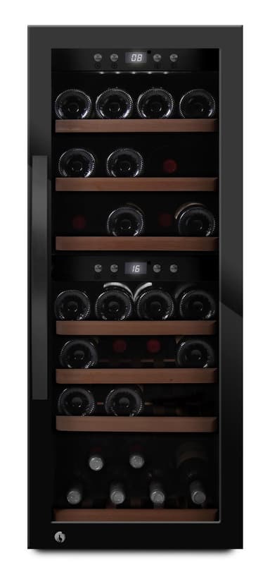Cantinetta vino a libera installazione - WineExpert 38 Fullglass Black