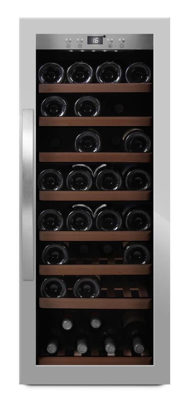 Frittstående vinskap - WineExpert 43 Stainless
