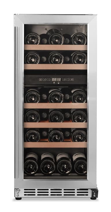 Cavin - Scandinavian Collection 800 - Innbyggbart vinskap Rustfritt  - 29 flaske