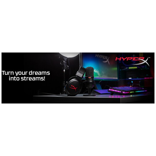 HyperX Streamer Starter Pack sett