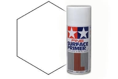 Tamiya Fine Surface Primer (L) Hvit