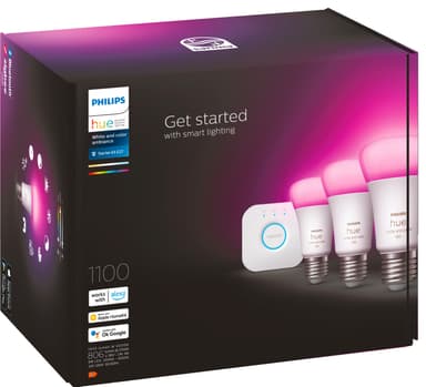 Philips Hue WCA 75W E27 pære inkl. Hue Bridge