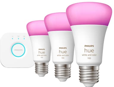 Philips Hue WCA 75W E27 pære inkl. Hue Bridge