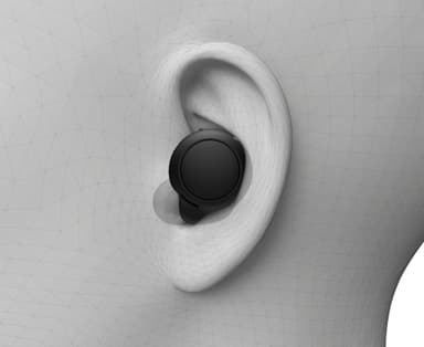 Sony WF-C500 helt trådløse in-ear hodetelefoner (sort)