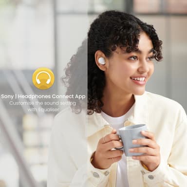 Sony WF-C500 helt trådløse in-ear hodetelefoner (hvit)