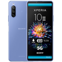 Sony Xperia 10 III - 5G smarttelefon 6/128GB (blå)