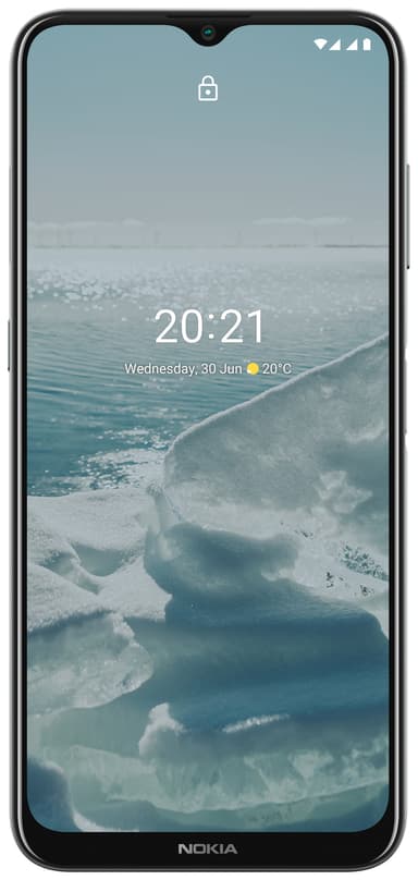 Nokia G20 4G smarttelefon 4/64GB (Glacier)