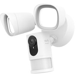Eufy Security Floodlight Cam 2K utendørskamera (hvit)