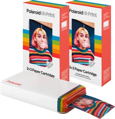 Polaroid Hi-Print Plus mobilprinter samlepakke