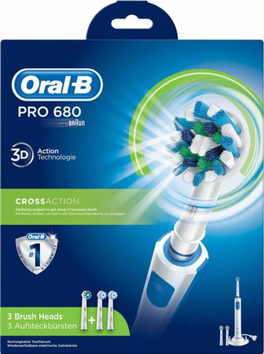 Oral-B Pro 680 CrossAction elektrisk tannbørste 235811