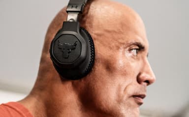 JBL UA Project Rock wireless around-ear hodetelefoner (sort)