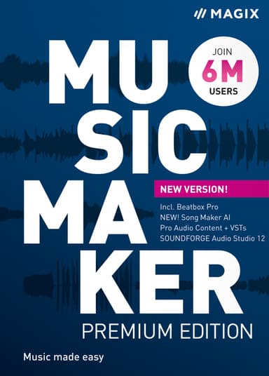MAGIX Music Maker Premium Edition - PC Windows
