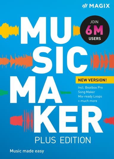 MAGIX Music Maker Plus Edition - PC Windows
