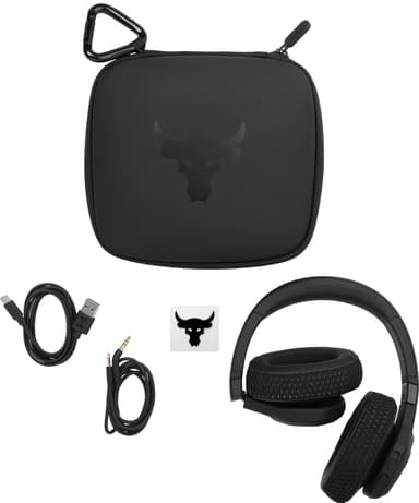 JBL UA Project Rock wireless around-ear hodetelefoner (sort)