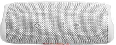 JBL Flip 6 bærbar høyttaler (hvit)