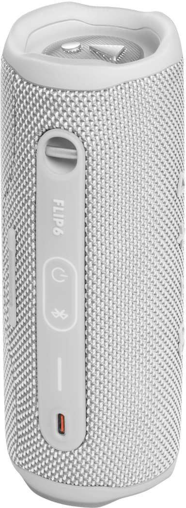 JBL Flip 6 bærbar høyttaler (hvit)