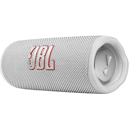 JBL Flip 6 bærbar høyttaler (hvit)