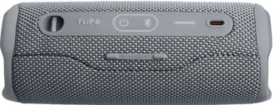 JBL Flip 6 bærbar høyttaler (grå)