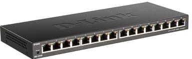 D-Link DGS1016S 16-port Gigabit stasjonær switch