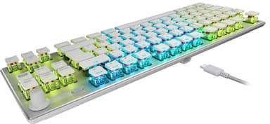 Roccat Vulcan TKL PRO gamingtastatur (hvit)