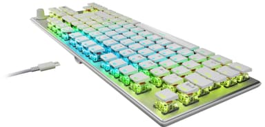 Roccat Vulcan TKL PRO gamingtastatur (hvit)