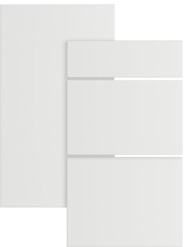 Epoq Core dekkside til veggskap 74 (hvit)