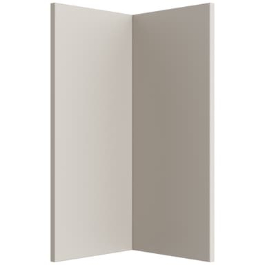Epoq Core dør til benkehjørneskap (grey mist)