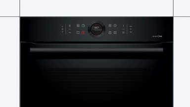 Bosch AccentLine Series 8 integrert stekeovn HBG872DC1S Carbon Black