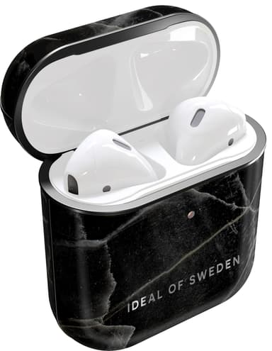 iDeal of Sweden AirPods 1/2 deksel (black thunder marble)