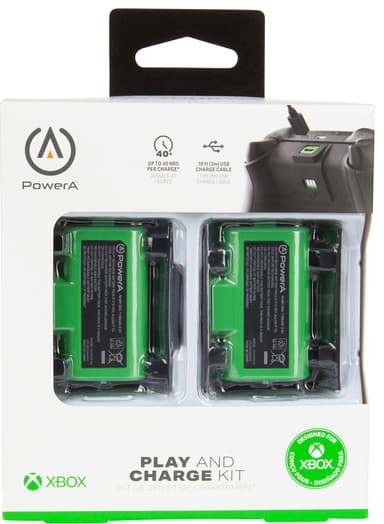 PowerA Play and Charge sett til Xbox