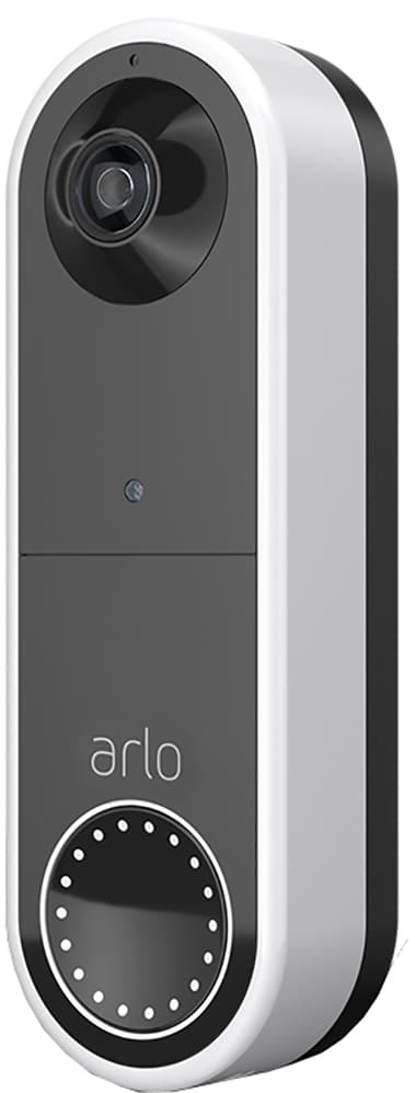 Arlo Wire-Free Video Doorbell smart ringeklokke + Arlo Chime V2 samlepakke