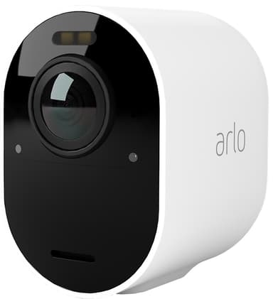 Arlo Ultra 2 4K trådløst sikkerhetskamera (tilleggskamera, hvitt)