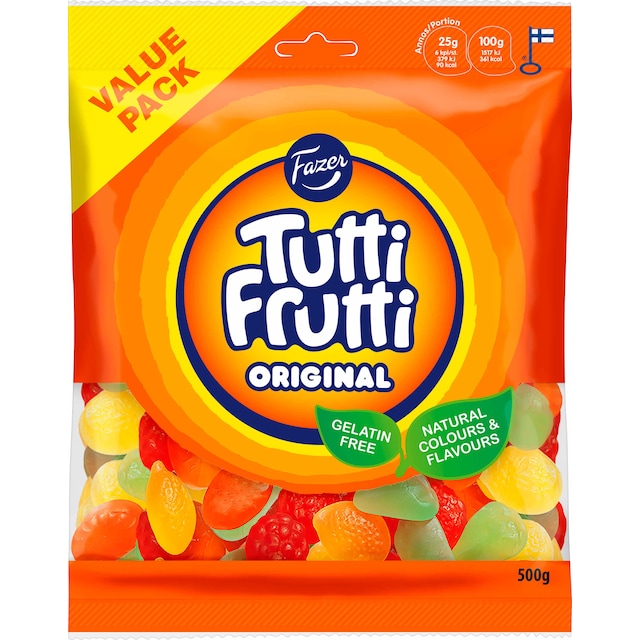 Fazer Tutti Frutti Original godteri 403392