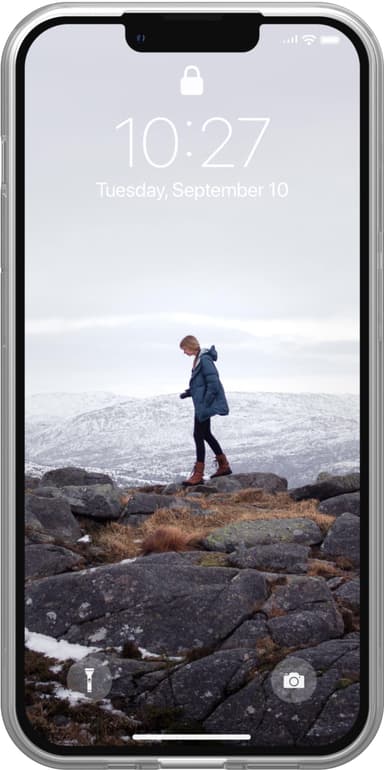 UAG iPhone 13 U Lucent deksel (ice)
