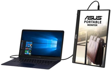 Asus ZenScreen MB16ACV 15,6" bærbar skjerm (sort)
