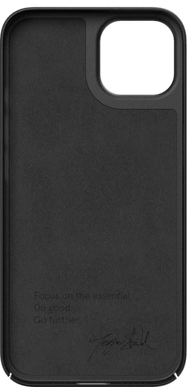 Nudient v3 iPhone 13 deksel (sort)