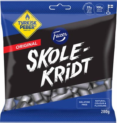 Fazer Skolekridt Tyrkisk Peber godteri 403879