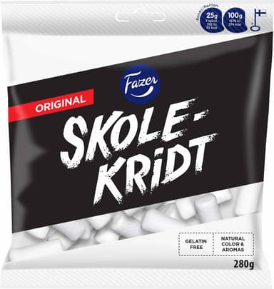 Fazer Skolekridt godteri 403873
