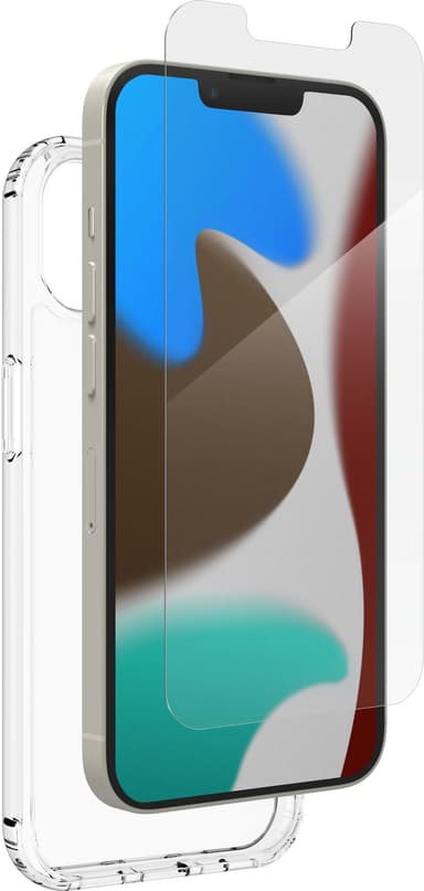 Zagg skjermbeskytter og deksel til iPhone 13