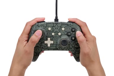 PowerA Enhanced kablet kontroller til Nintendo Switch (grå)