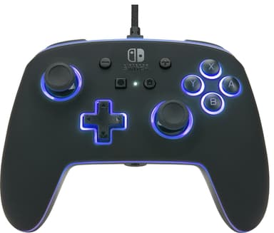 PowerA Enhanced Spectra kablet kontroller til Nintendo Switch (sort)